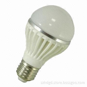 10W A60 LED Bulb with E27 Base and >50,000 Hours Lifespan